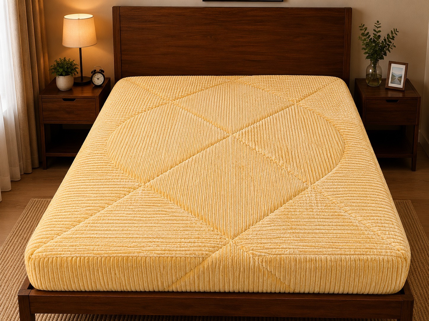 Plain Velvet Duvet 6*6
