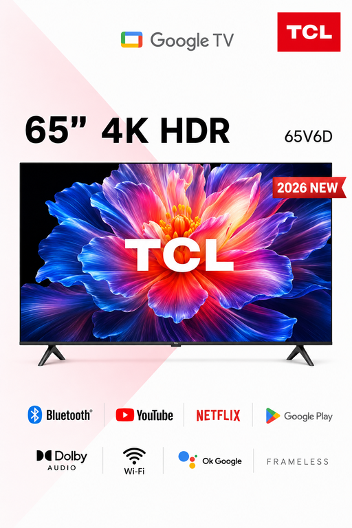 TCL 65V6D 65 Inch 4K HDR Google TV