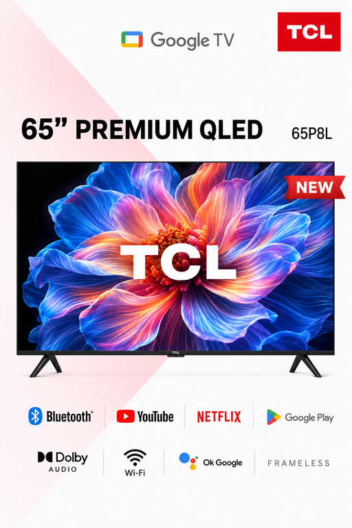 TCL 65P8L 65 Inch Premium QLED Google TV