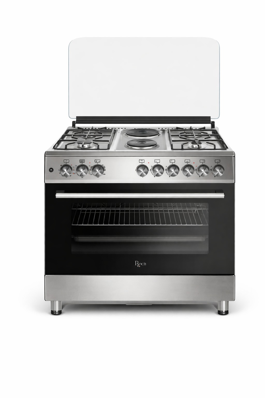 Roch Cooker 60×90 4G+2E – 6 Burner Standing Cooker with Electric Oven