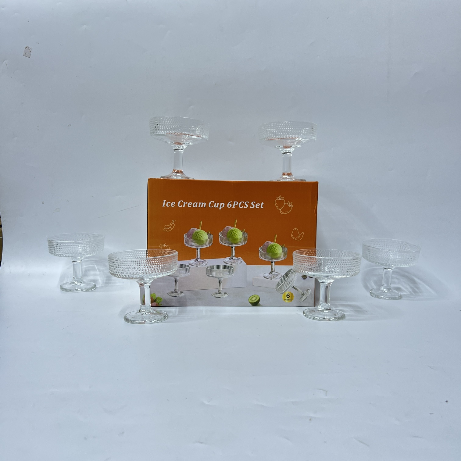 6-Piece Ice Cream Cup Set (Q3331-6)