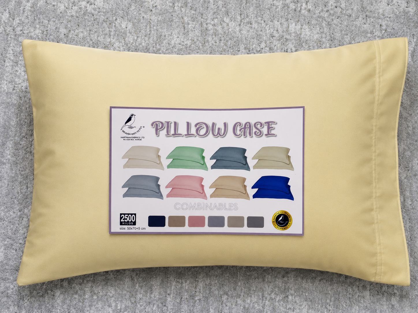 2pcs Pillow Case Set