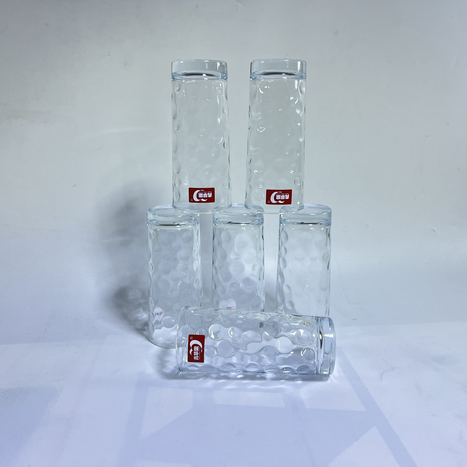 Deli Glassware Ribbed Deli 215ML Tall Ribbed Glass Set Kenya – 6pcs Tumblers | Hii Style by ...