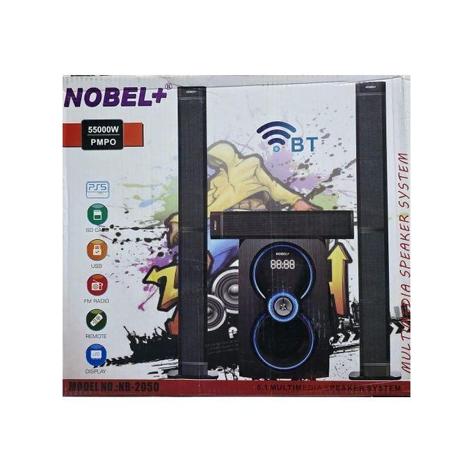NOBEL+ NB-2050 5.1 Multimedia Speaker System