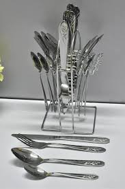 24 pcs Heavy Stainless Steel Cutlery Set