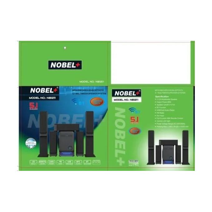 NOBEL+ NB1211 5.1 Multimedia Speaker System