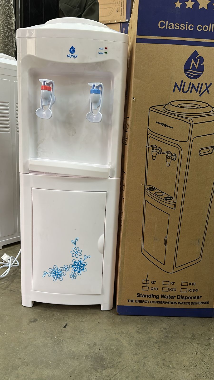 Nunix Q7 water dispenser top load