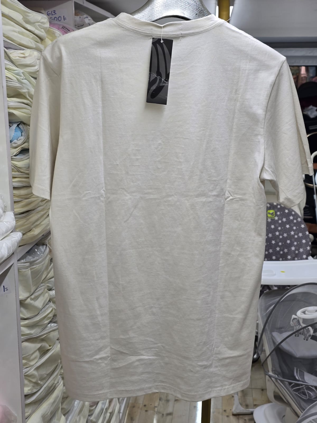 DIESEL Tropical Success Logo T-Shirt - Off-White